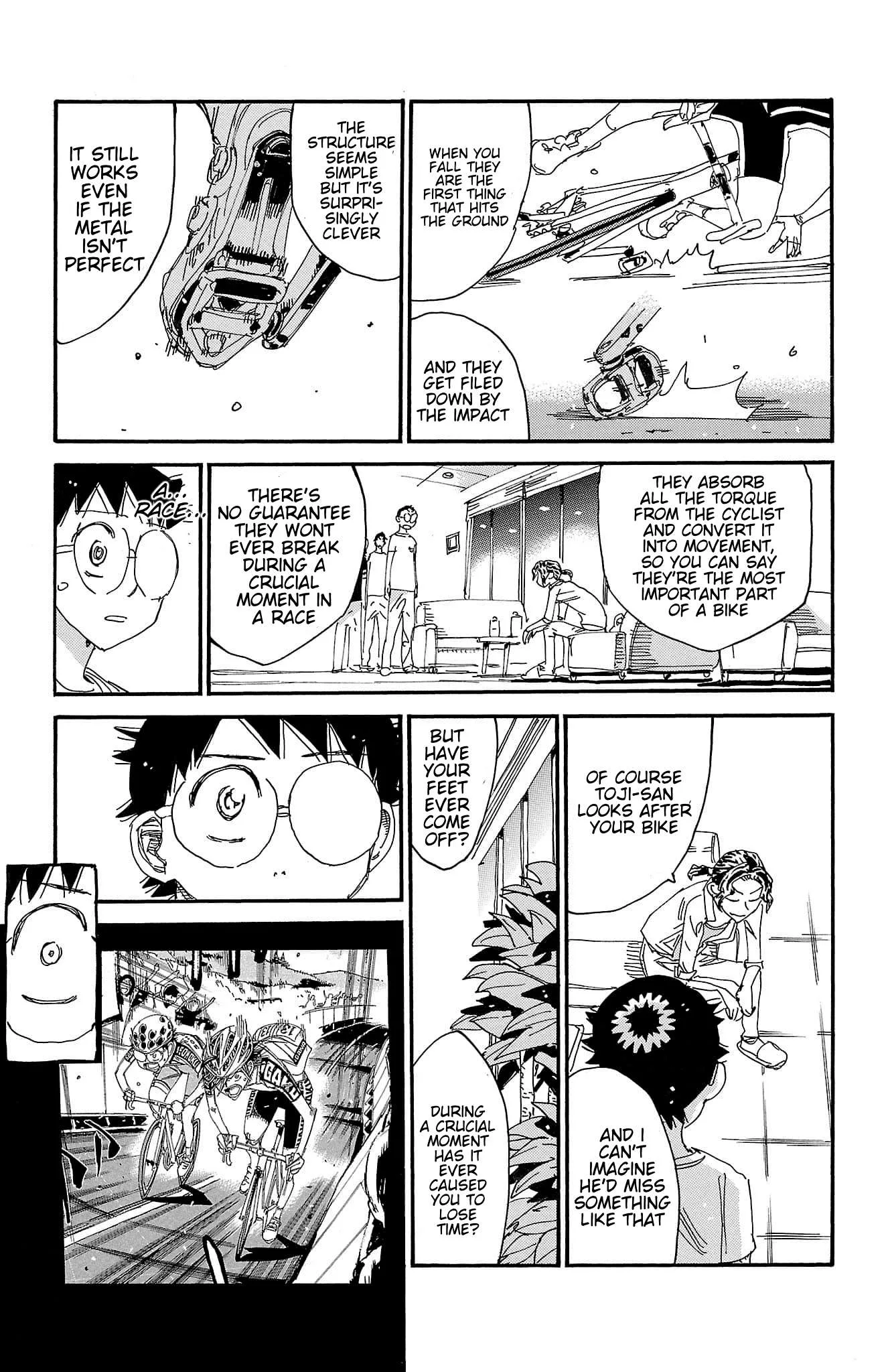 Yowamushi Pedal Chapter 737 page 8