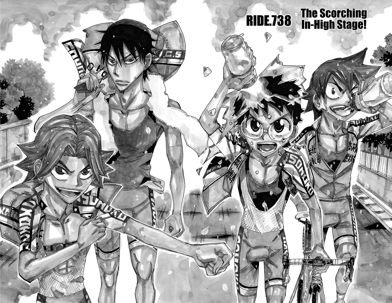 Yowamushi Pedal Chapter 738 page 1