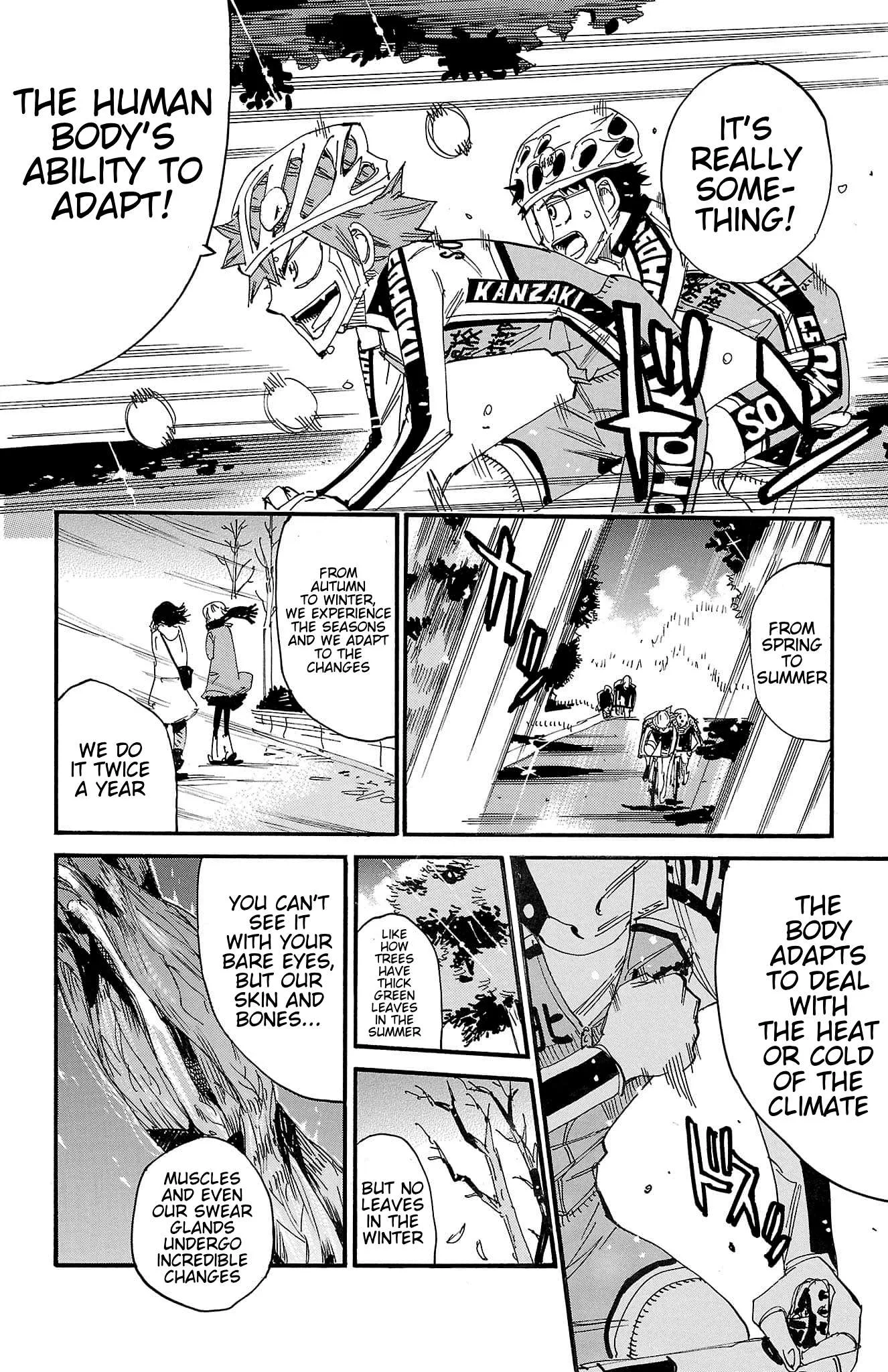 Yowamushi Pedal Chapter 738 page 11