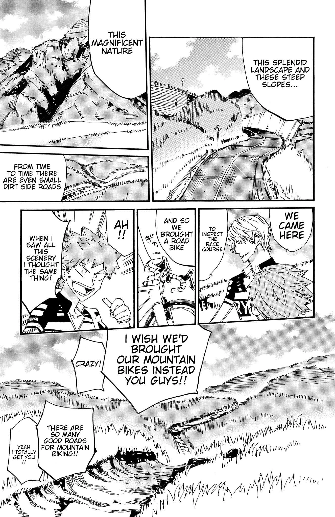 Yowamushi Pedal Chapter 738 page 17