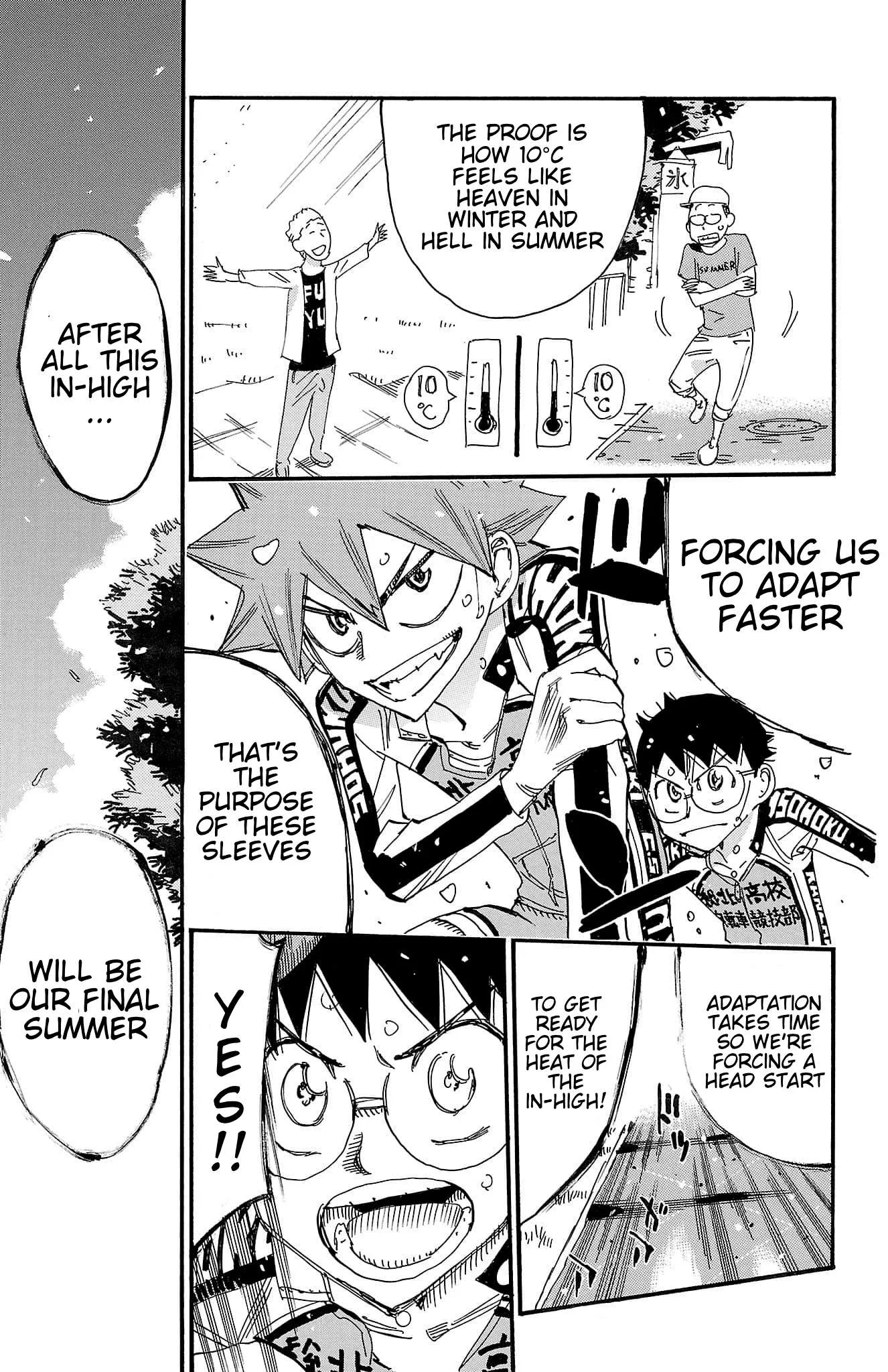 Yowamushi Pedal Chapter 738 page 12