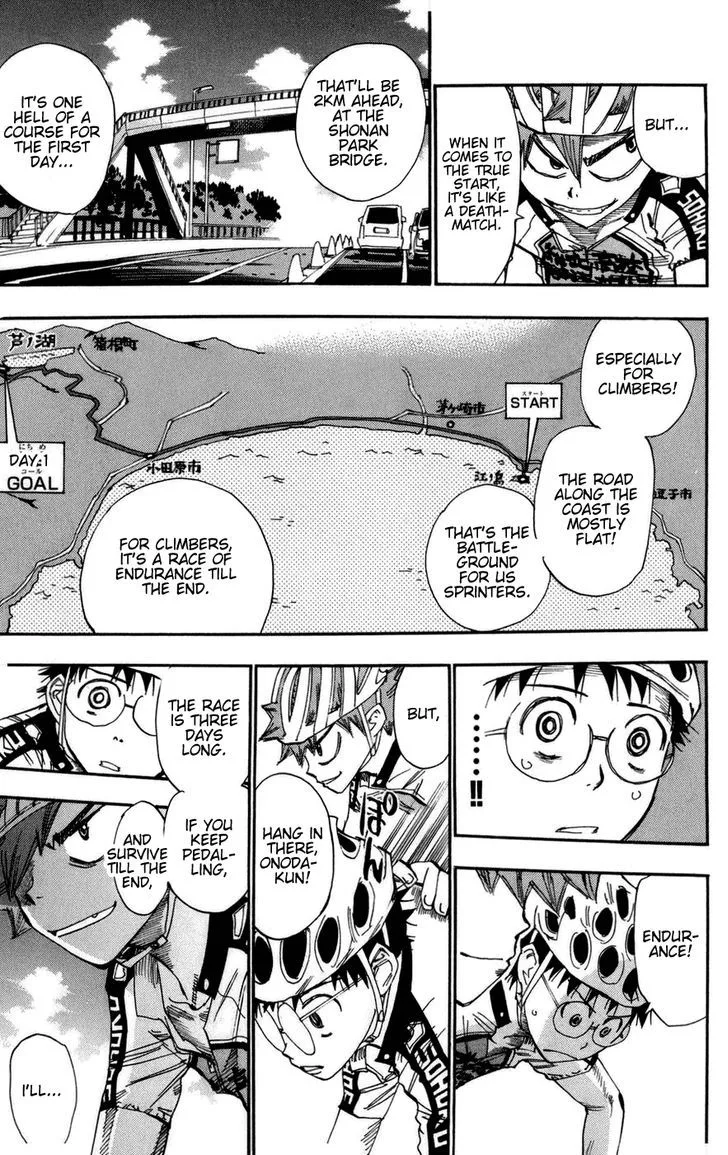 Yowamushi Pedal Chapter 75 page 15