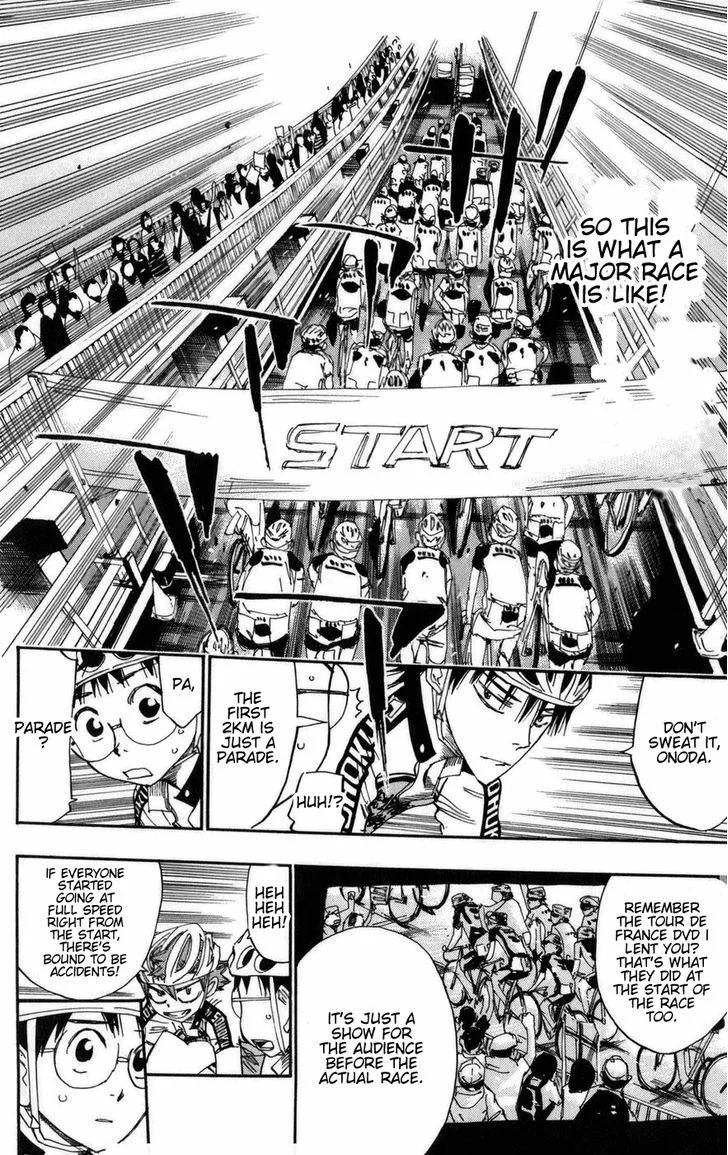 Yowamushi Pedal Chapter 75 page 14