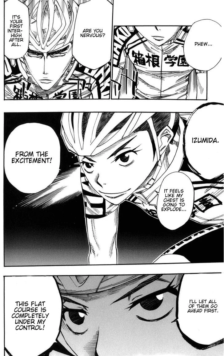Yowamushi Pedal Chapter 76 page 17