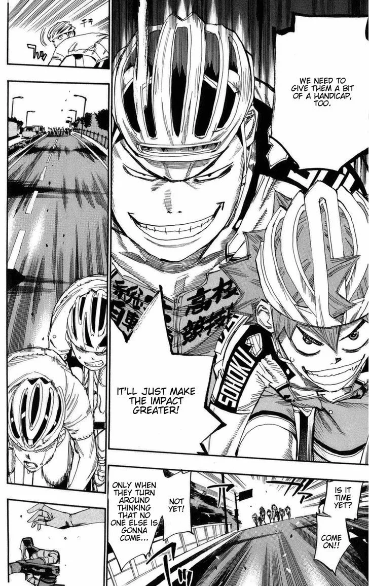 Yowamushi Pedal Chapter 76 page 14