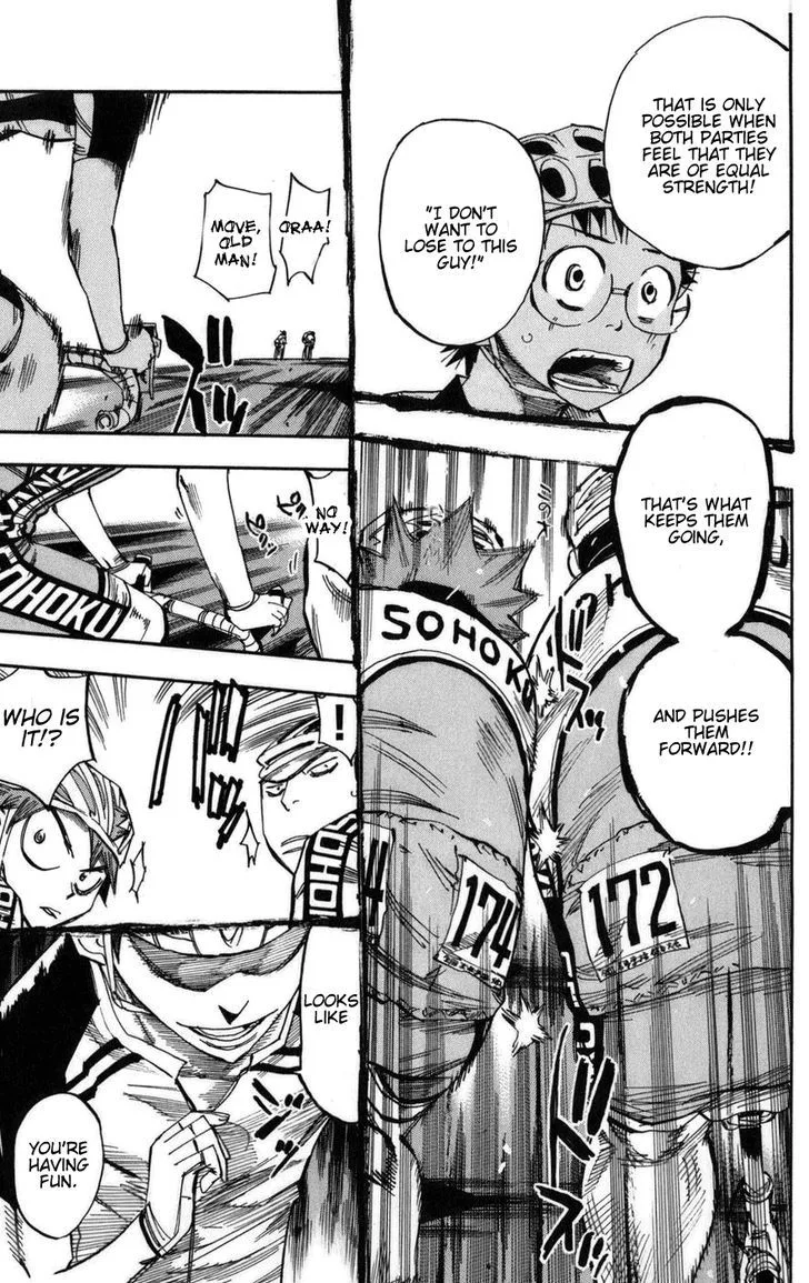 Yowamushi Pedal Chapter 77 page 18