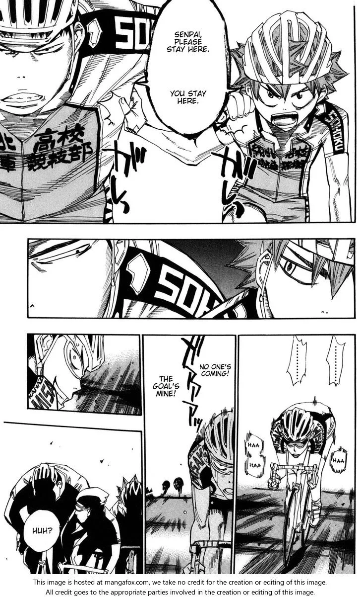 Yowamushi Pedal Chapter 77 page 14