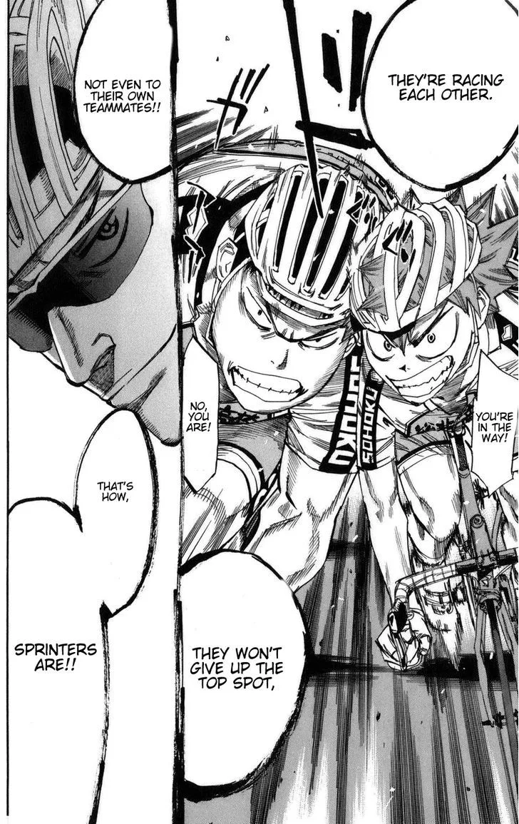 Yowamushi Pedal Chapter 77 page 17