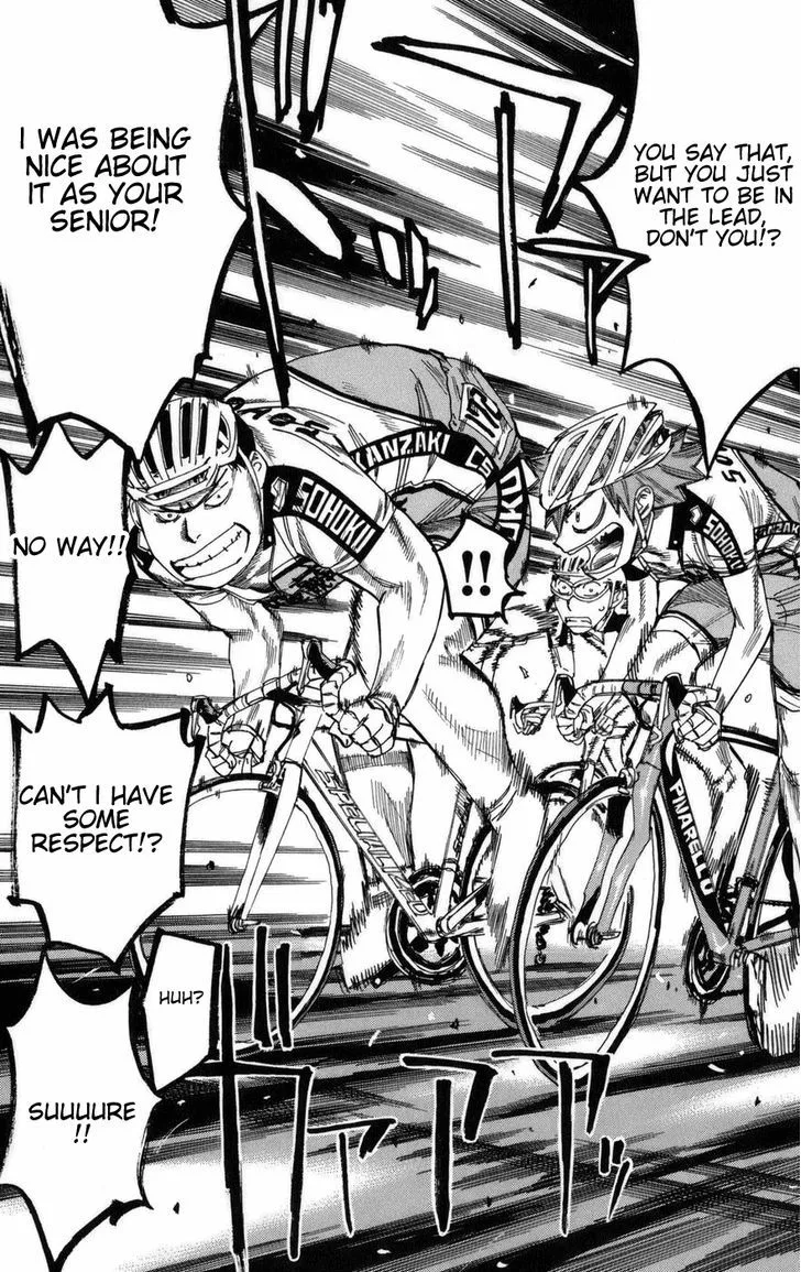 Yowamushi Pedal Chapter 77 page 15