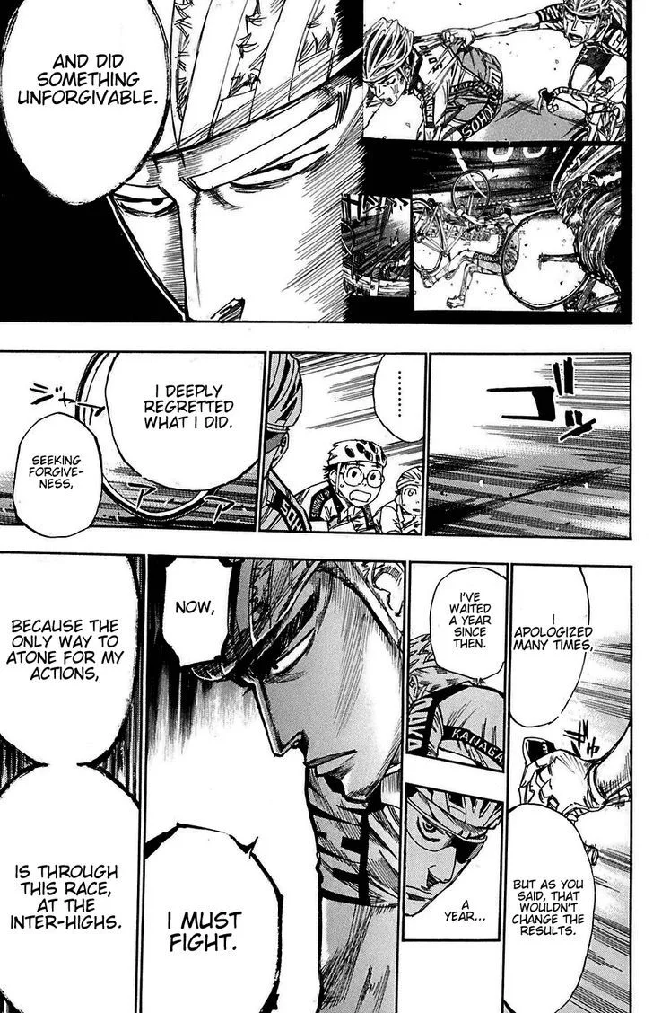 Yowamushi Pedal Chapter 79 page 14