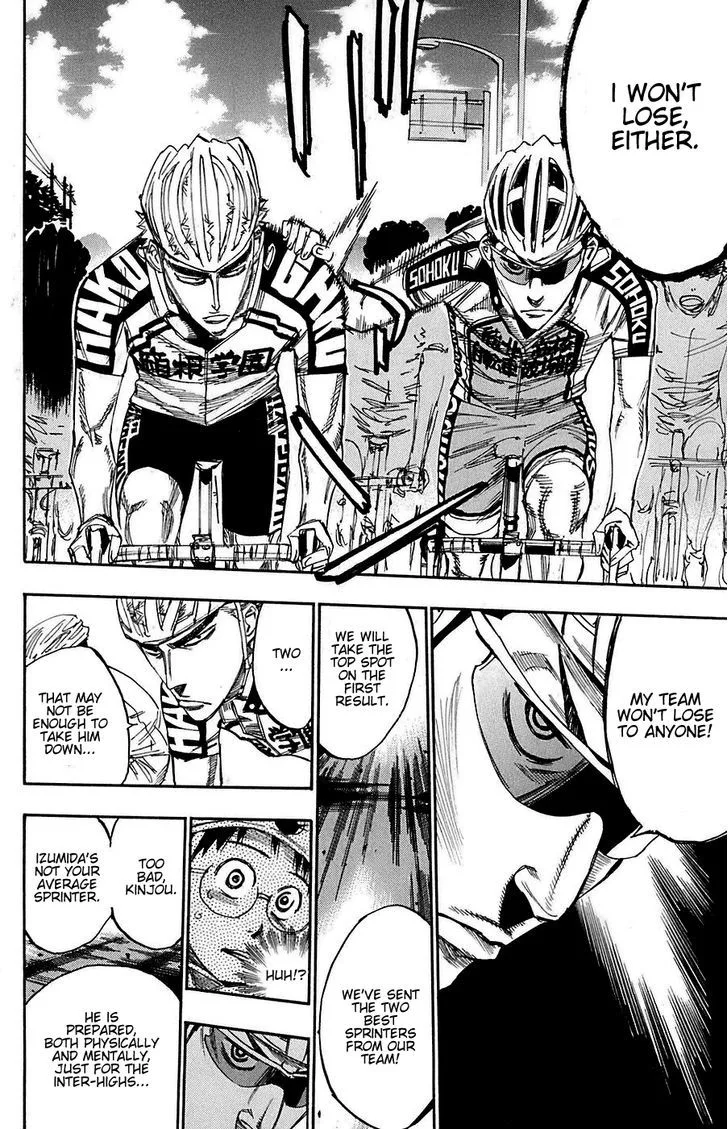 Yowamushi Pedal Chapter 79 page 17