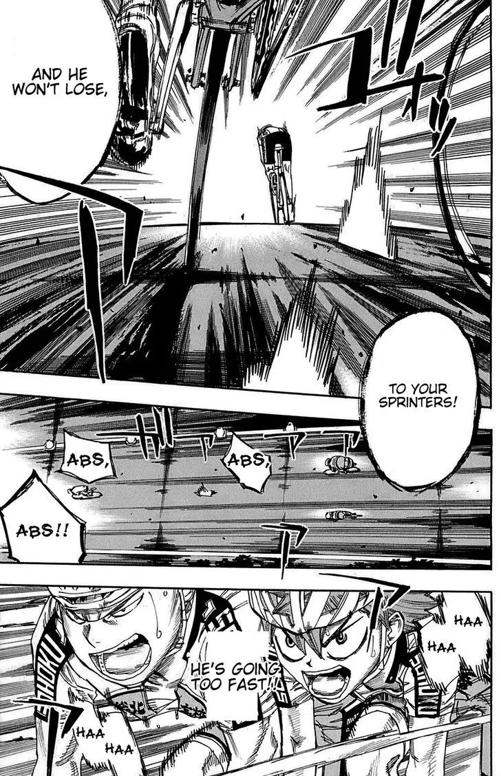 Yowamushi Pedal Chapter 79 page 18