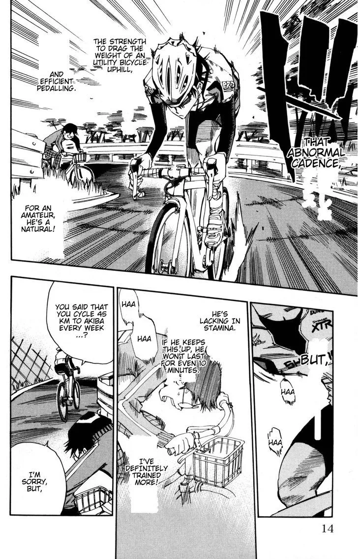 Yowamushi Pedal Chapter 8 page 16