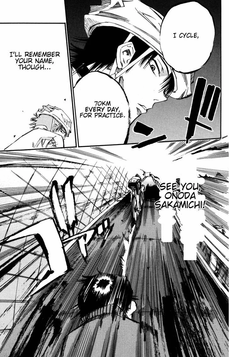 Yowamushi Pedal Chapter 8 page 17