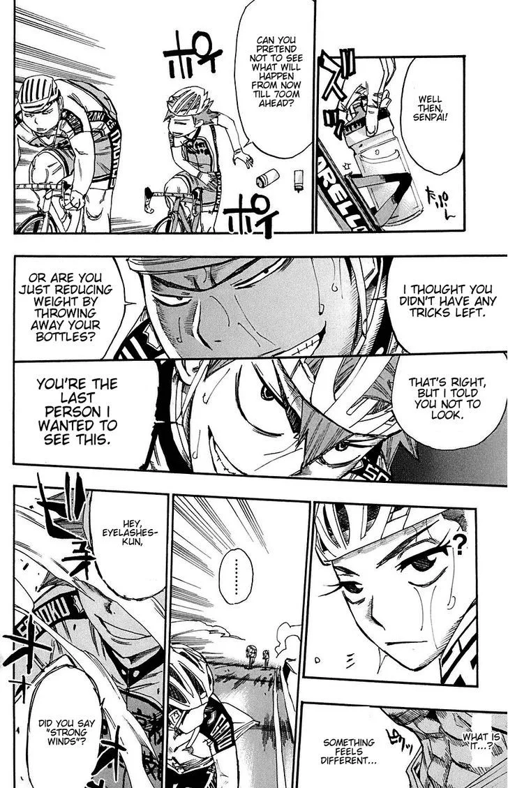 Yowamushi Pedal Chapter 80 page 15