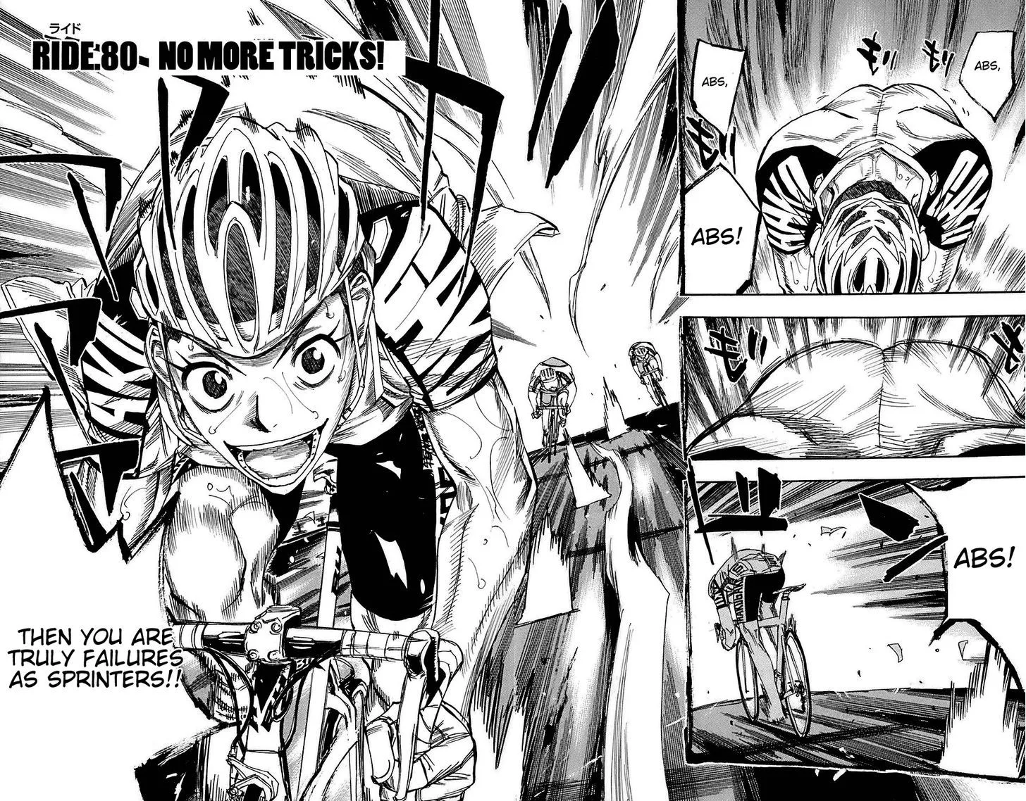 Yowamushi Pedal Chapter 80 page 4
