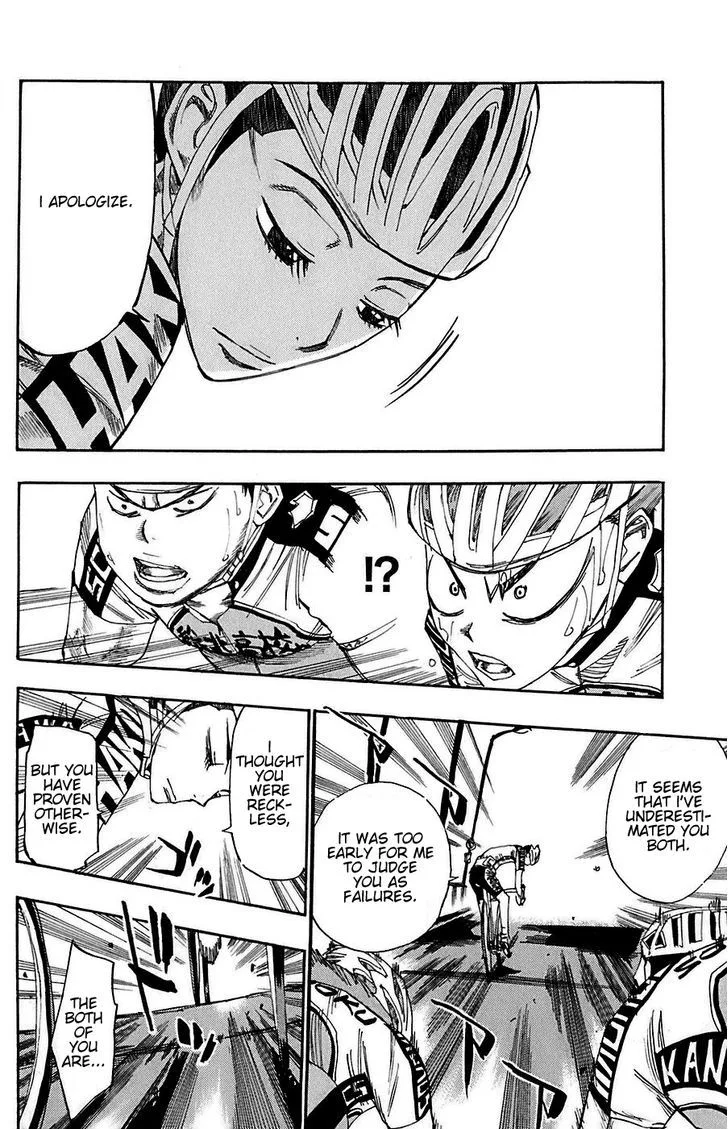 Yowamushi Pedal Chapter 81 page 14