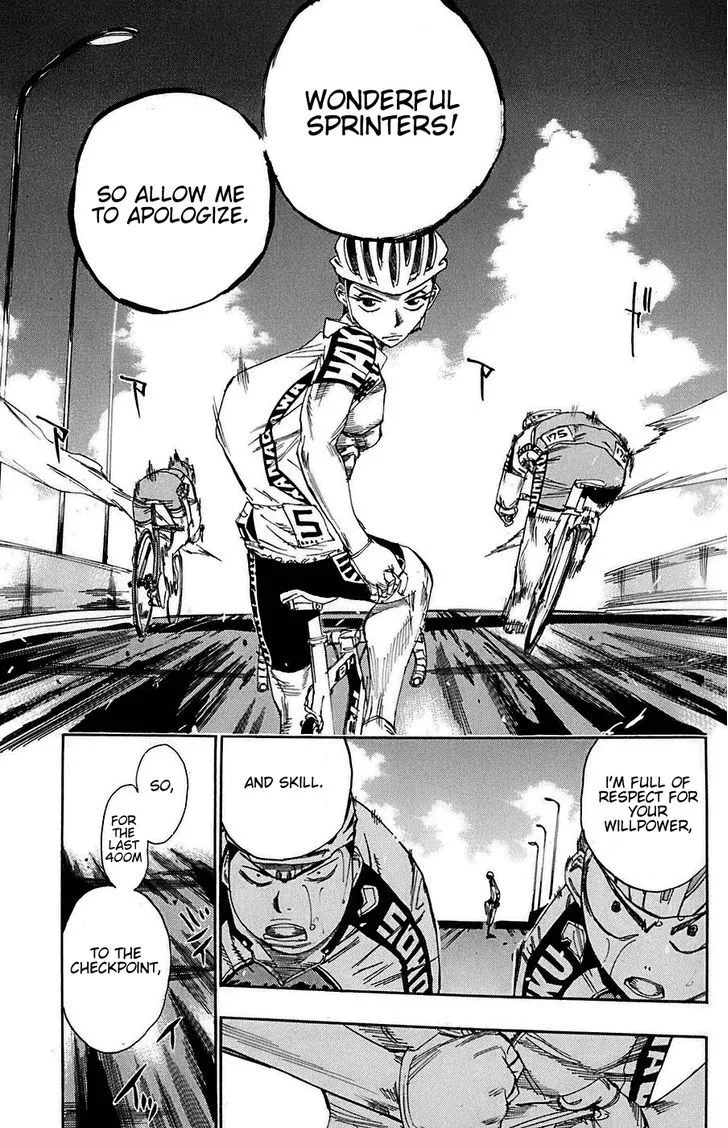 Yowamushi Pedal Chapter 81 page 15
