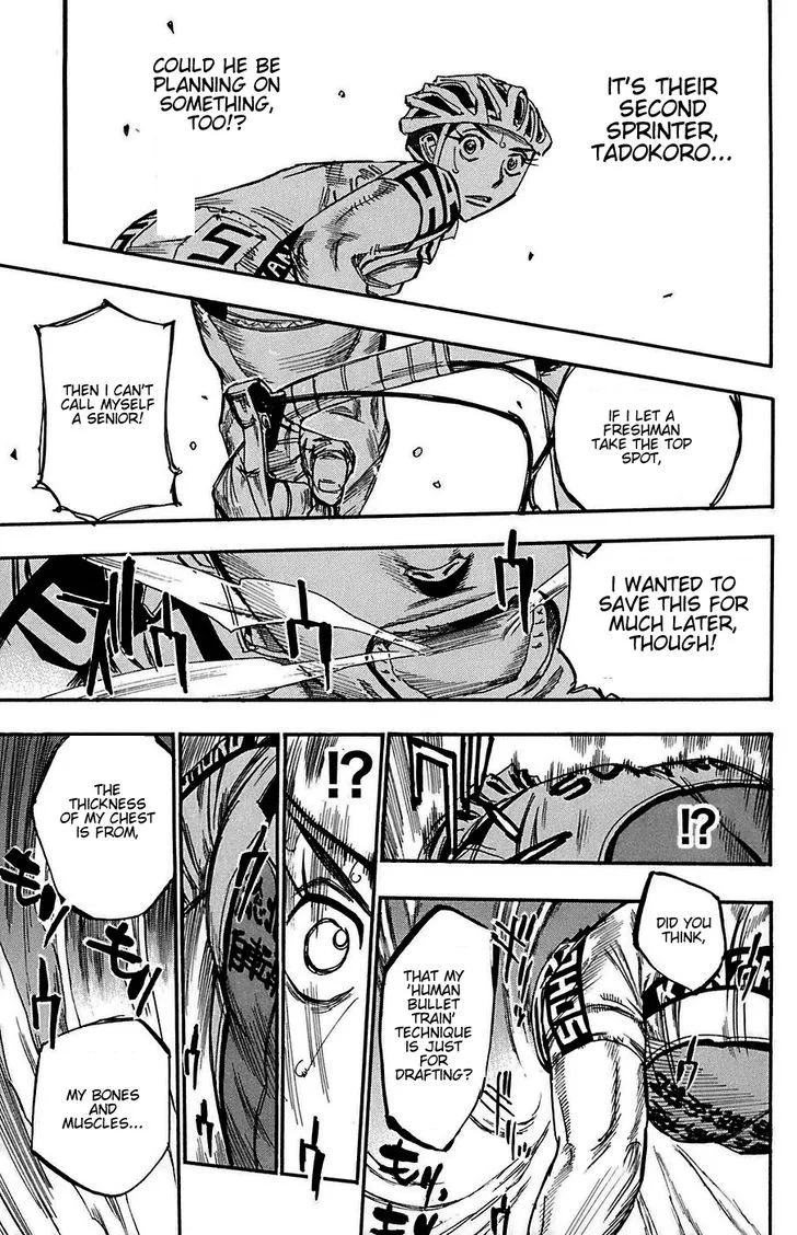 Yowamushi Pedal Chapter 81 page 8