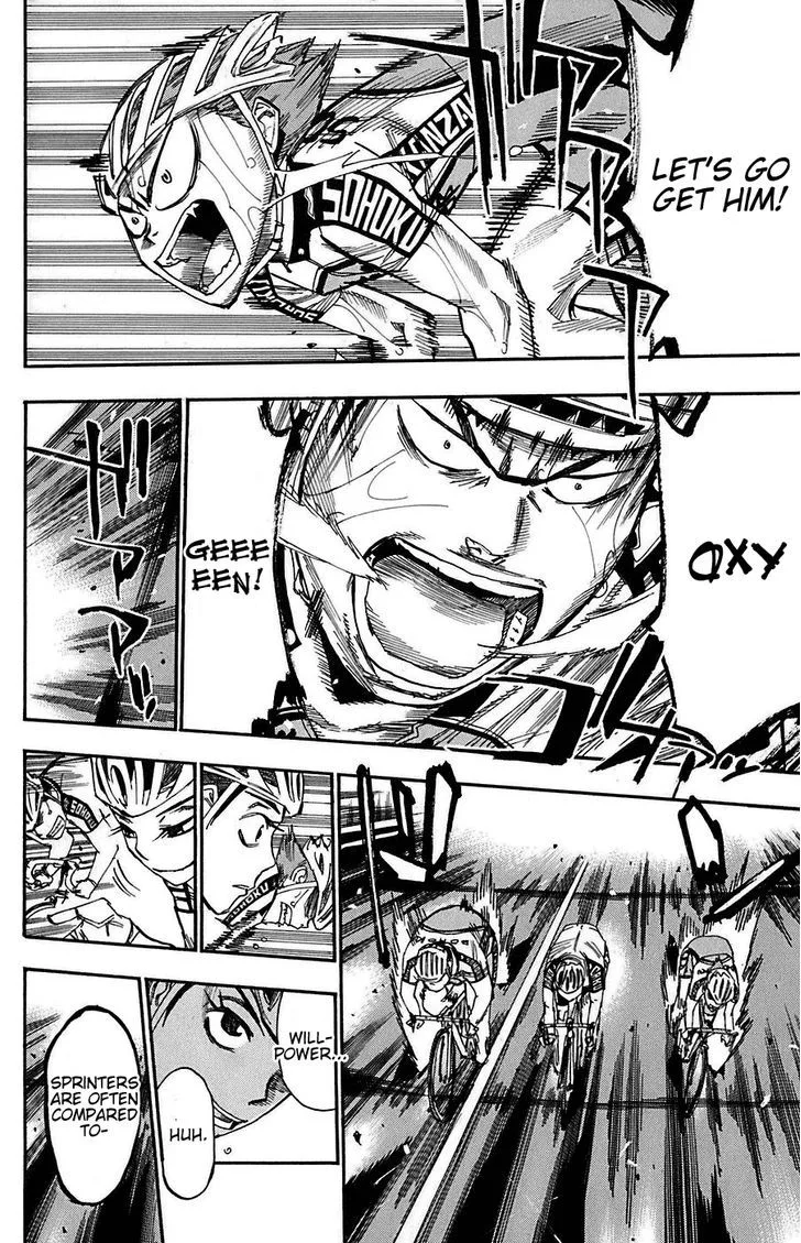 Yowamushi Pedal Chapter 82 page 14