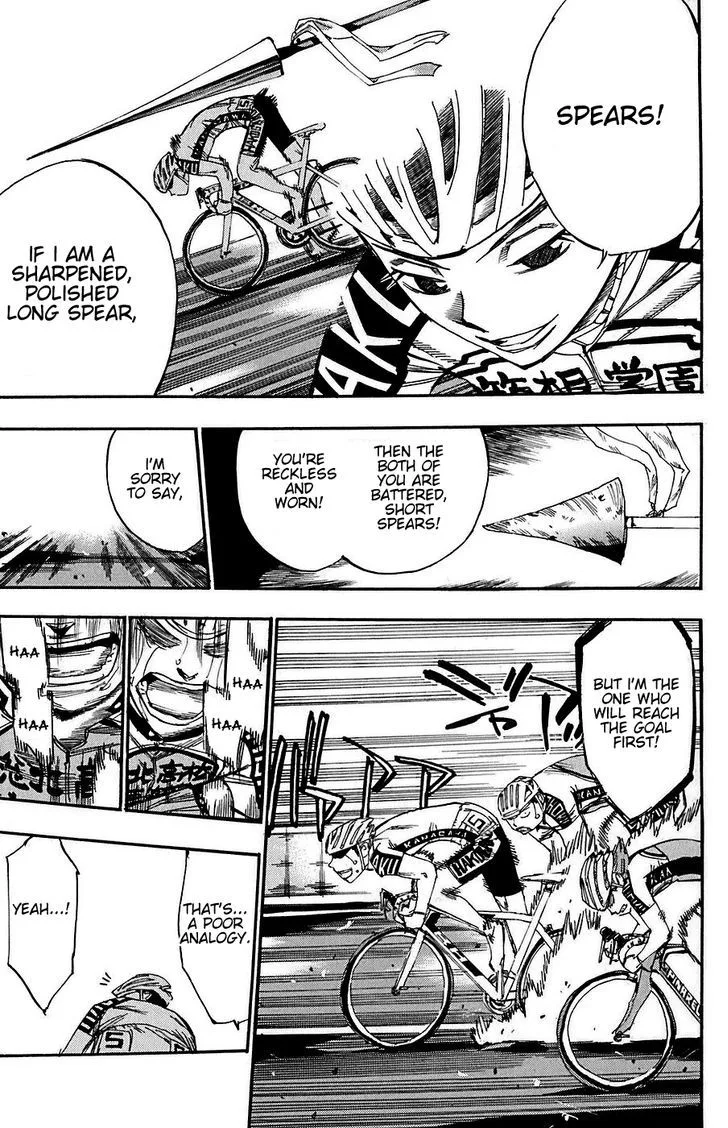 Yowamushi Pedal Chapter 82 page 15