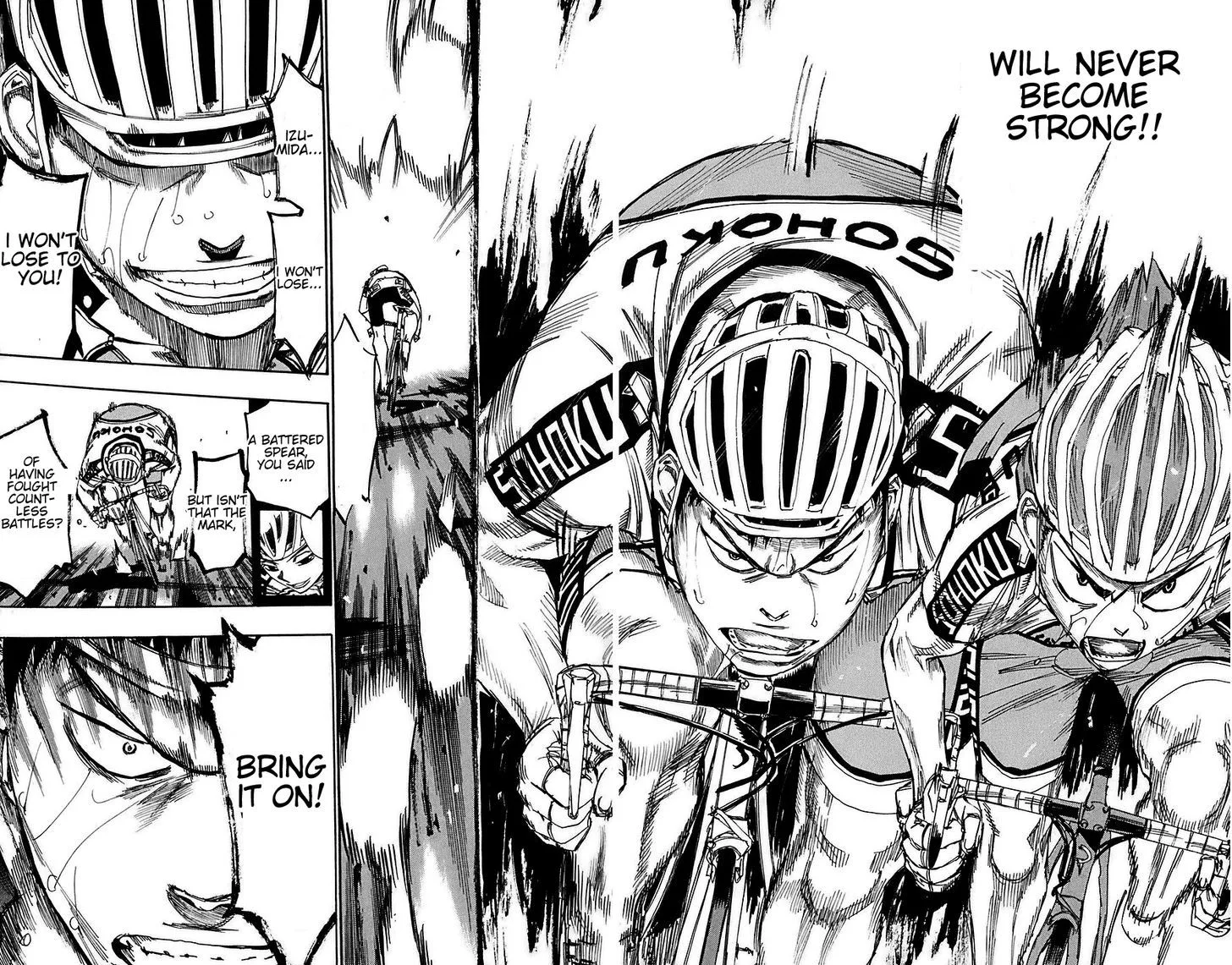 Yowamushi Pedal Chapter 83 page 14