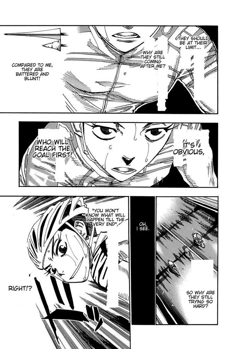 Yowamushi Pedal Chapter 84 page 4