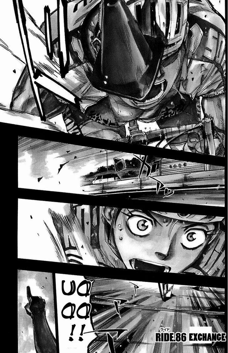 Yowamushi Pedal Chapter 86 page 1