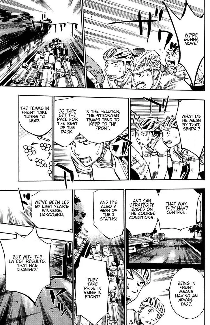 Yowamushi Pedal Chapter 86 page 8