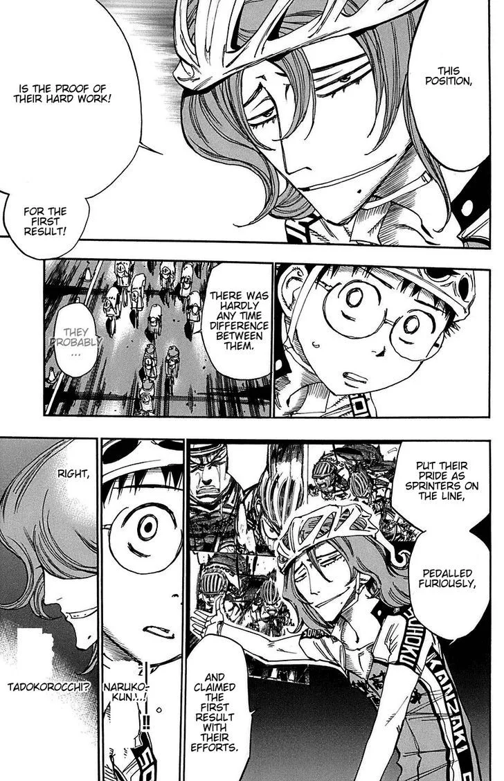Yowamushi Pedal Chapter 86 page 13