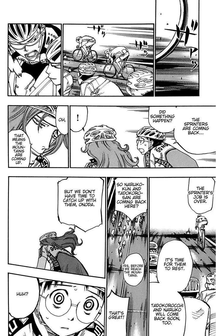 Yowamushi Pedal Chapter 86 page 28
