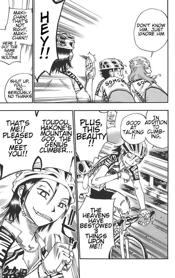 Yowamushi Pedal Chapter 87 page 22