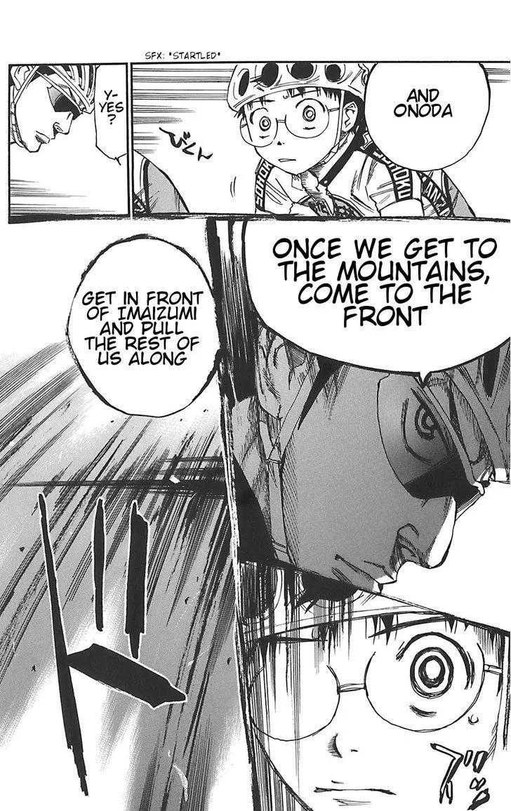 Yowamushi Pedal Chapter 87 page 16