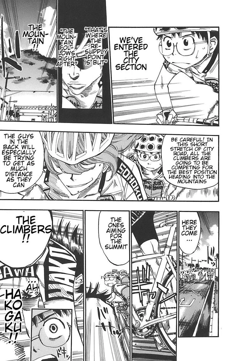 Yowamushi Pedal Chapter 87 page 20