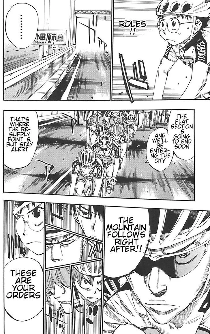 Yowamushi Pedal Chapter 87 page 14