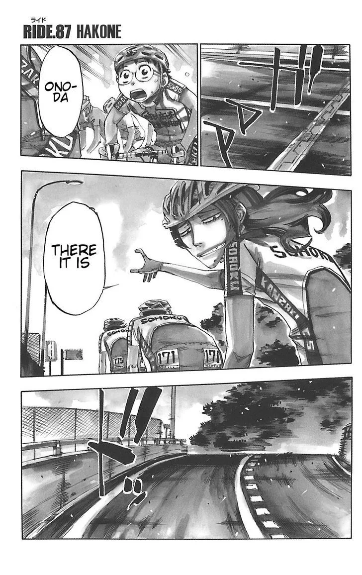 Yowamushi Pedal Chapter 87 page 5