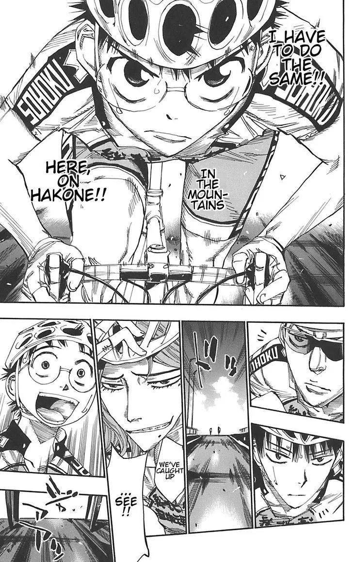Yowamushi Pedal Chapter 87 page 10