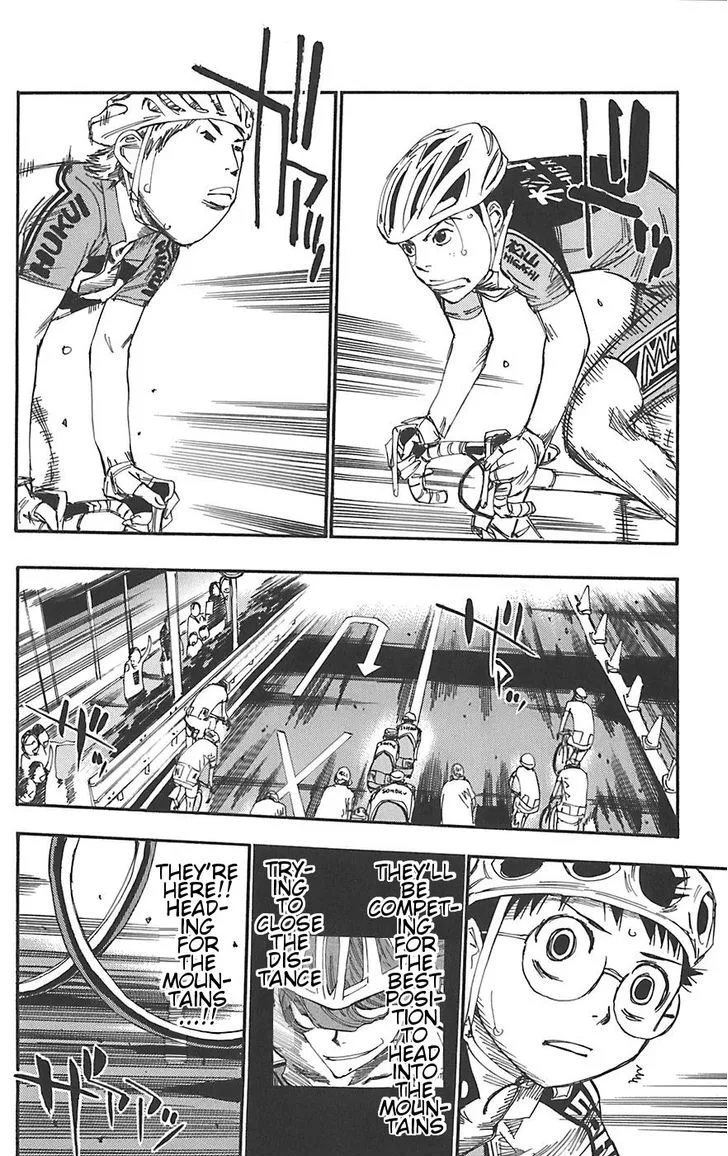 Yowamushi Pedal Chapter 87 page 28