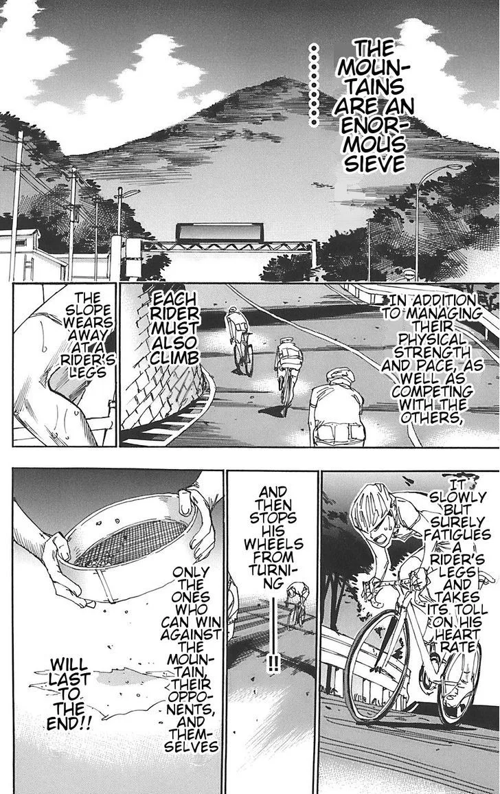 Yowamushi Pedal Chapter 88 page 15