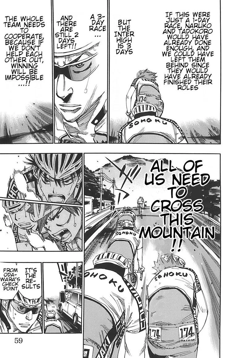 Yowamushi Pedal Chapter 88 page 16