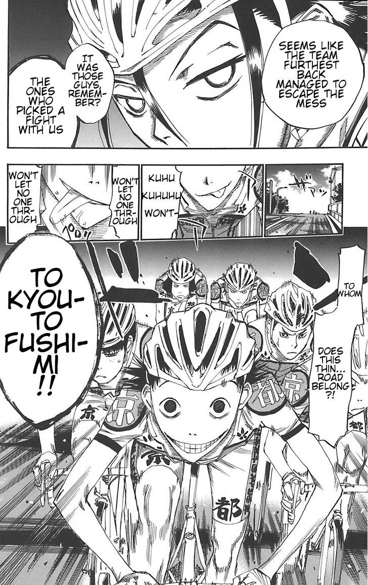 Yowamushi Pedal Chapter 88 page 20