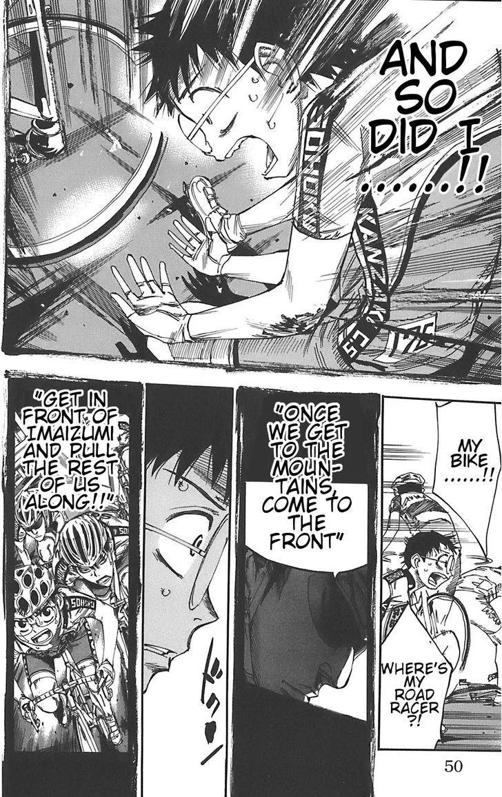 Yowamushi Pedal Chapter 88 page 8