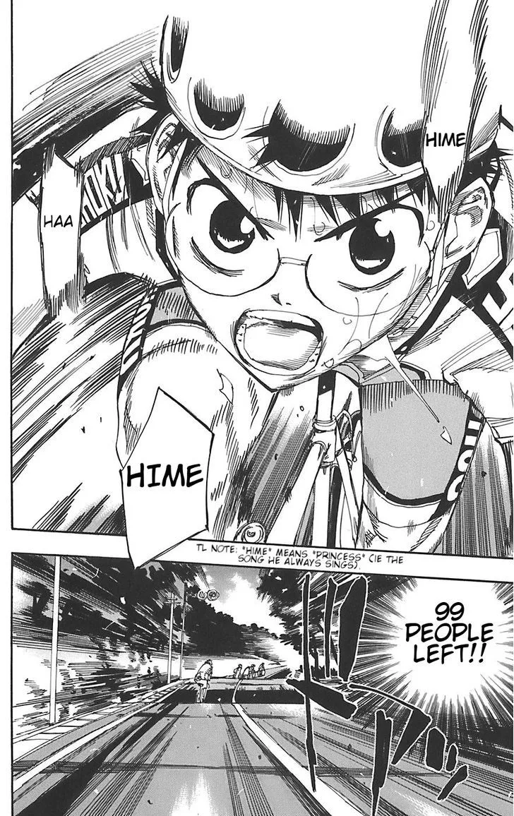 Yowamushi Pedal Chapter 89 page 22