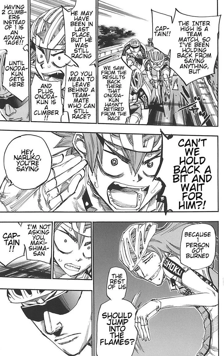 Yowamushi Pedal Chapter 89 page 8