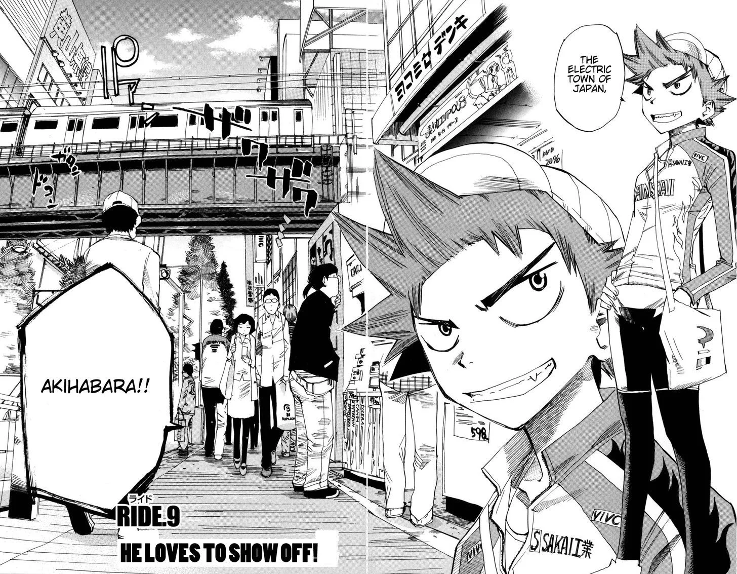 Yowamushi Pedal Chapter 9 page 2