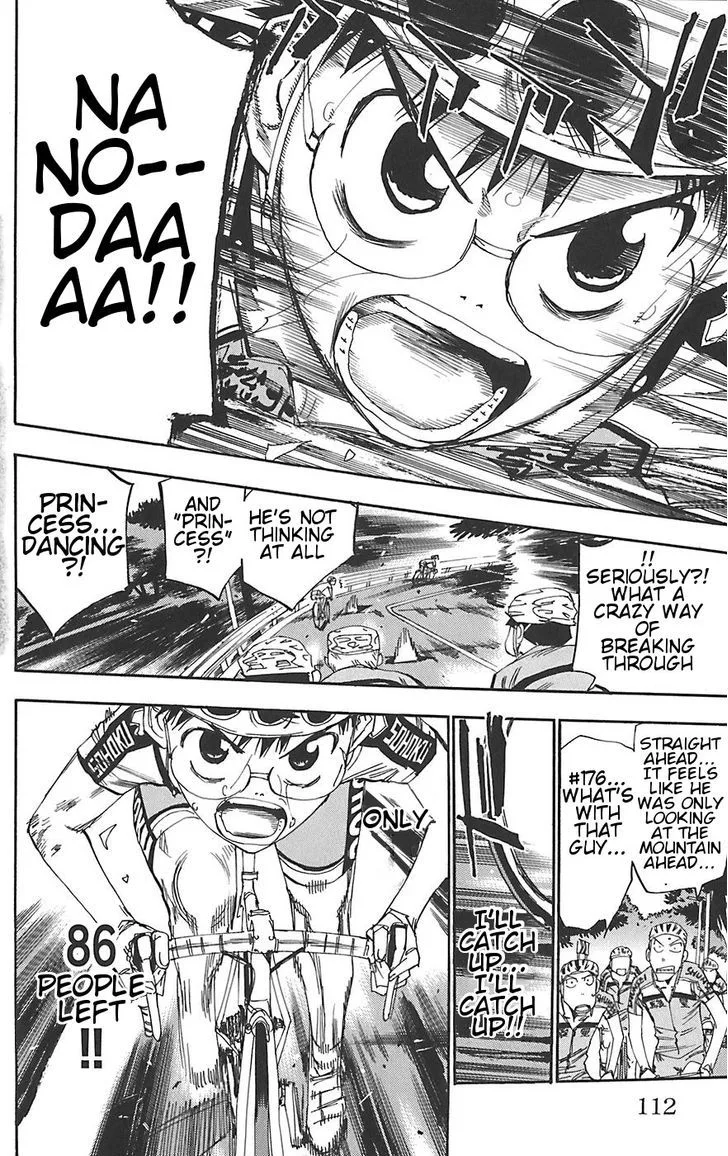 Yowamushi Pedal Chapter 90 page 20