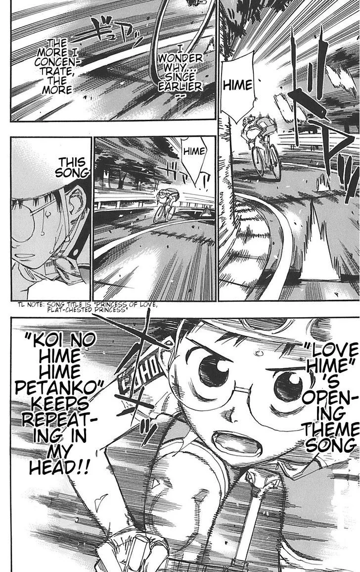 Yowamushi Pedal Chapter 90 page 15