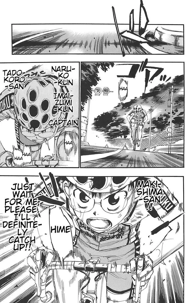 Yowamushi Pedal Chapter 90 page 14