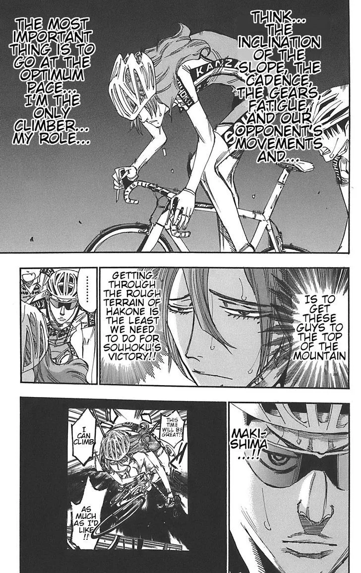 Yowamushi Pedal Chapter 91 page 5