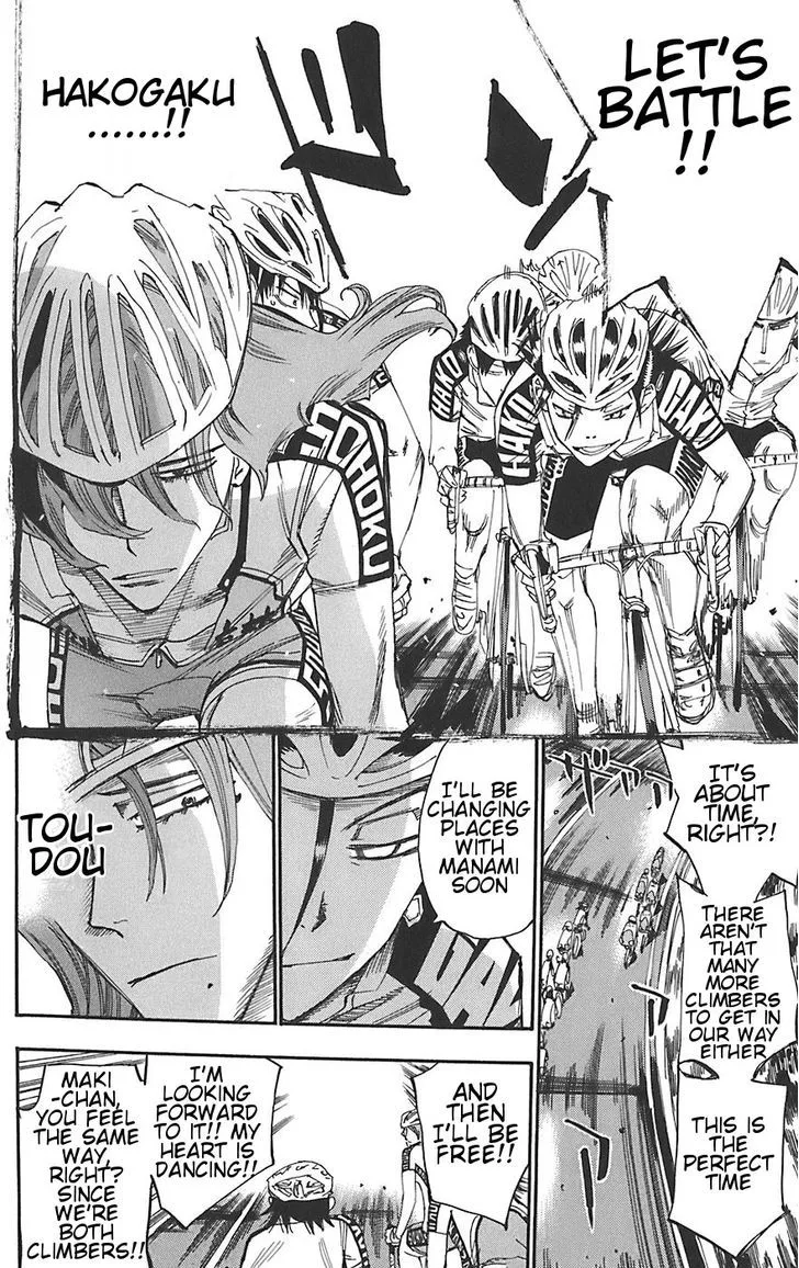 Yowamushi Pedal Chapter 91 page 8